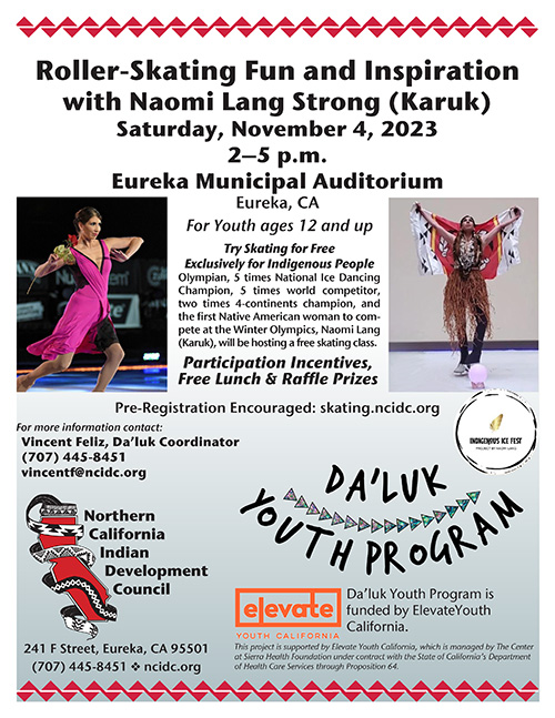 RollerSkating Fun and Inspiration with Naomi Lang Strong (Karuk) NCIDC